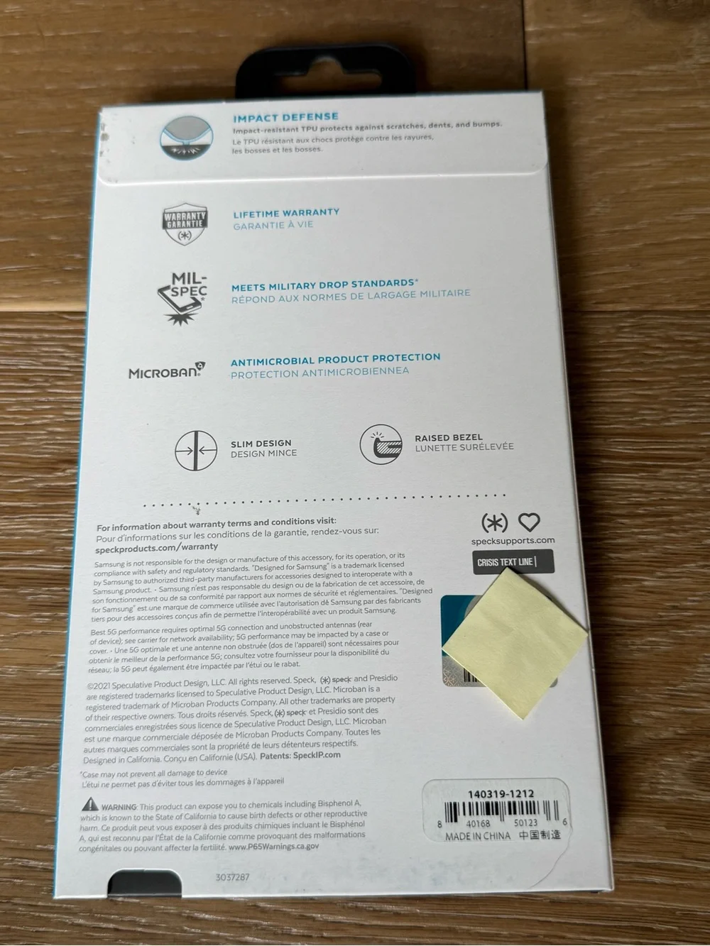 New Speck Presidio ExoTech Samsung Galaxy A42 5G case Clear Case